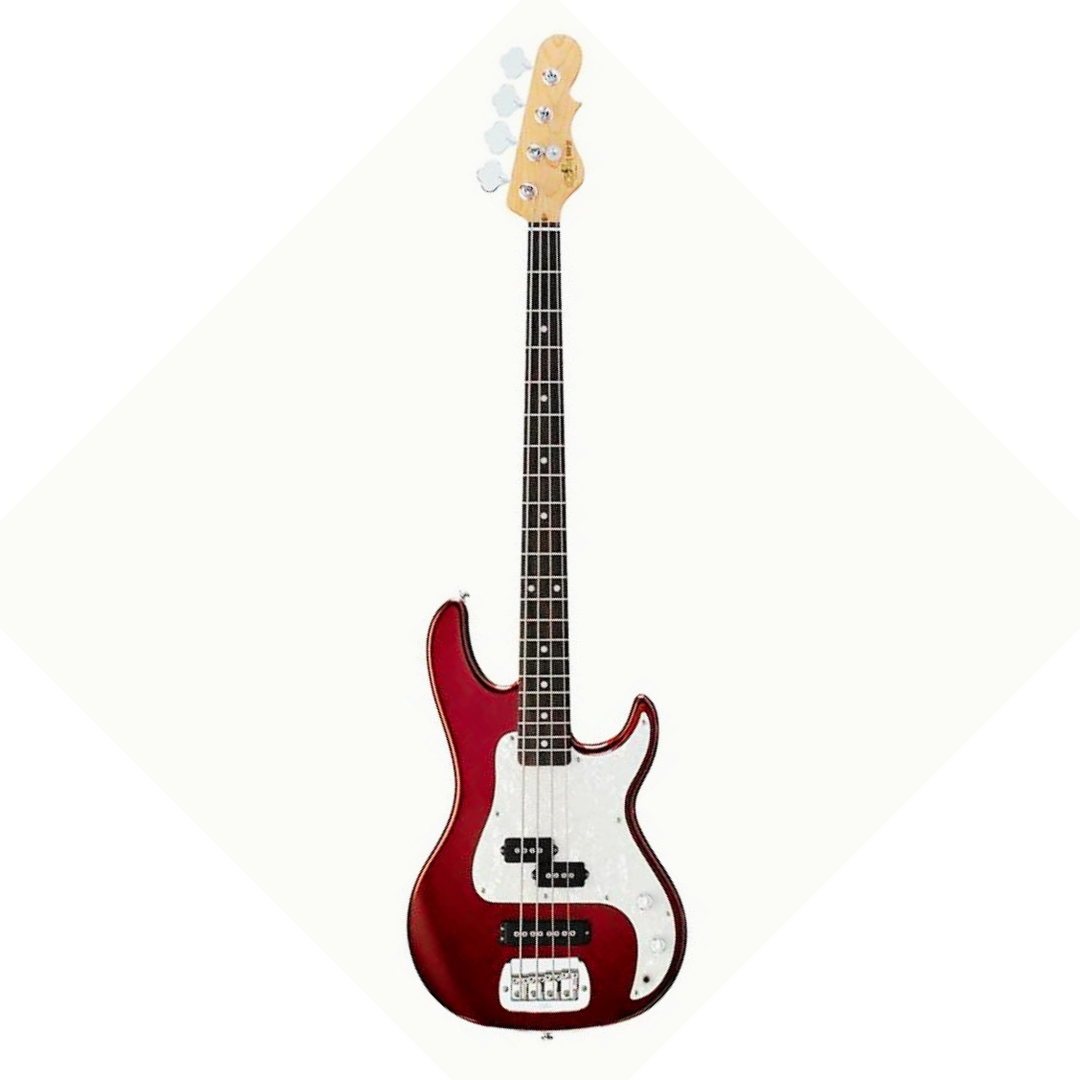 Baixo Elétrico G&L TRIBUTE SERIES CANDY APPLE RED