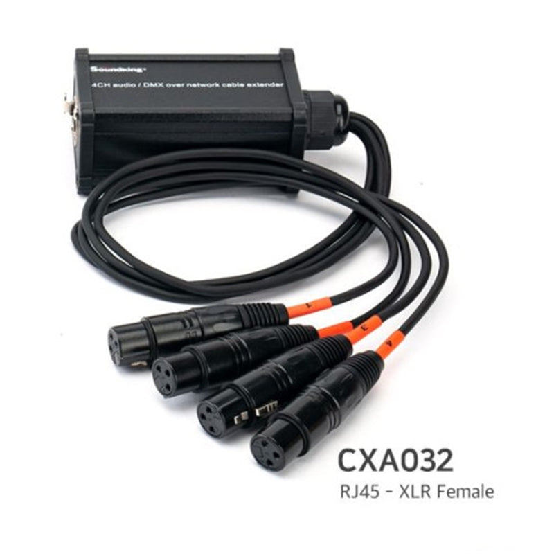 ADAPTADOR CXA032-4 CHANNEL DMX ESTENDER