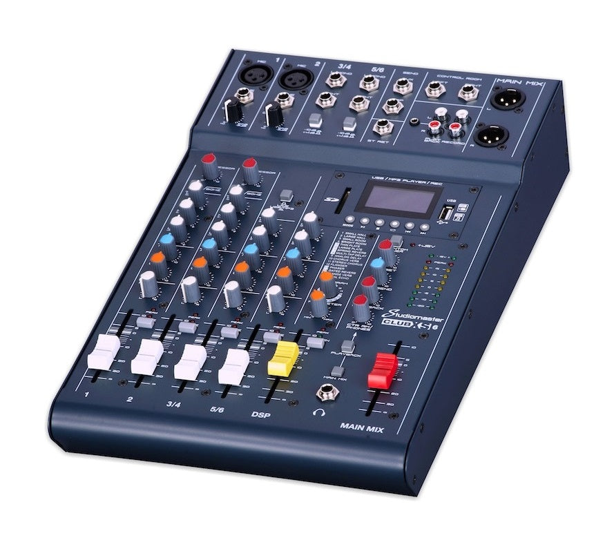 Mesa de Mistura Analógica STUDIOMASTER CLUB XS +6