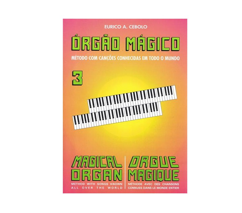 Livro EURICO CEBOLO - ORGÃO MÁGICO Nº3