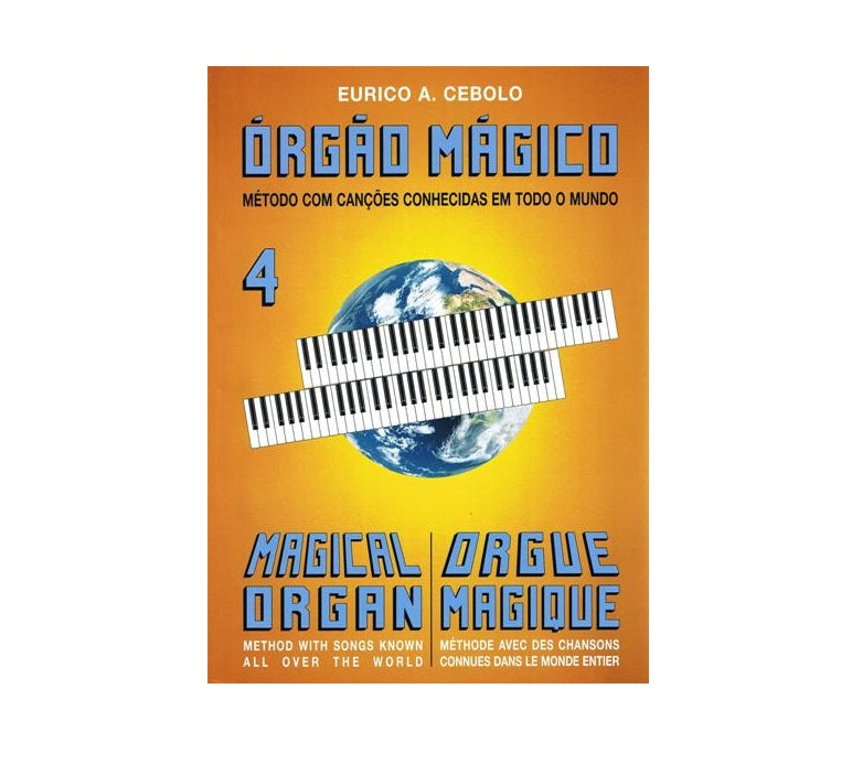 Livro EURICO CEBOLO - ORGÃO MÁGICO Nº4