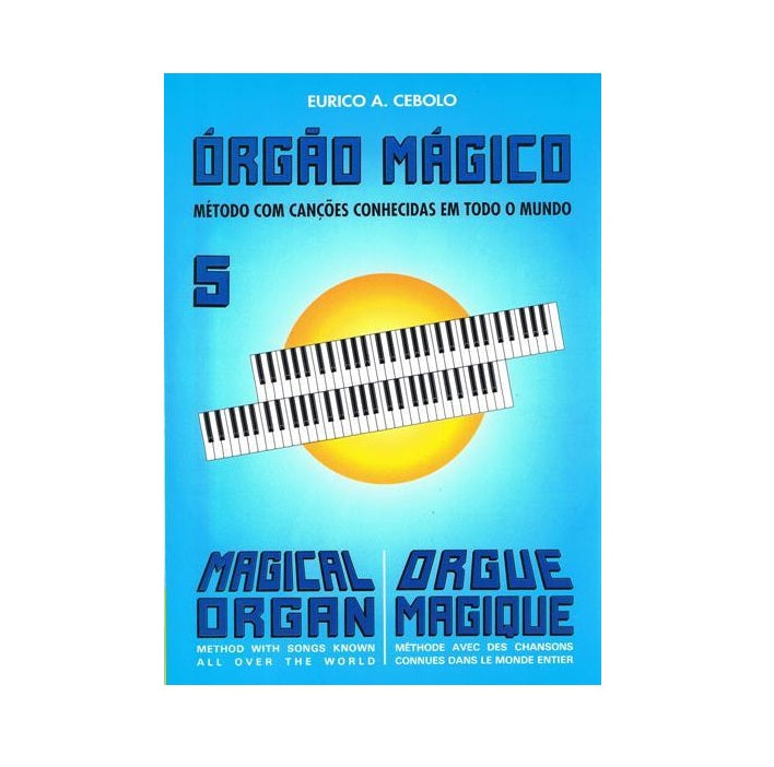 Livro EURICO CEBOLO - ORGÃO MÁGICO Nº5