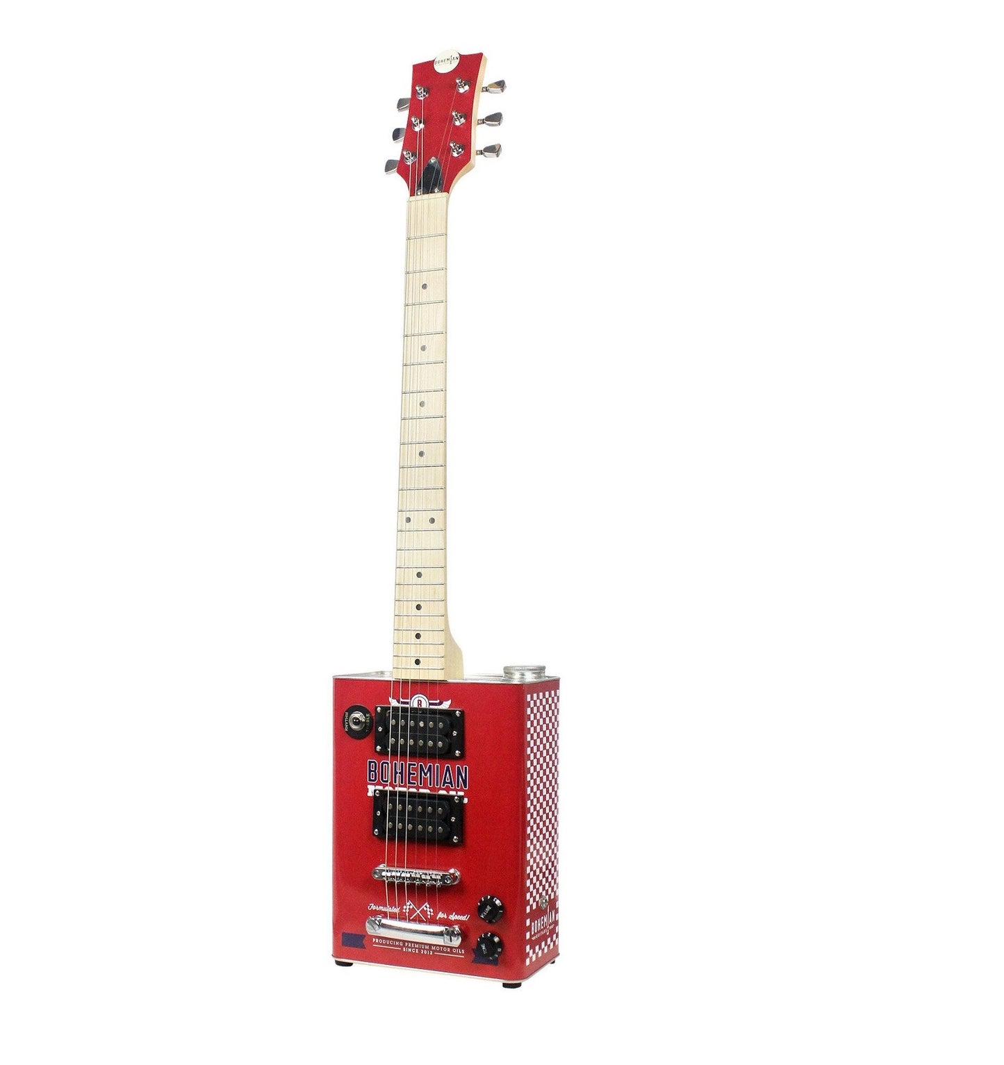 Guitarra Elétrica BOHEMIAN GUITARS OIL CAN BG15 MOTOR OIL