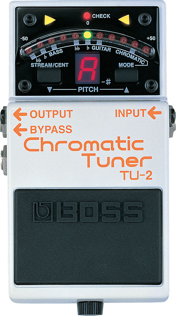 BOSS TU-2, PEDAL AFINADOR CROMÁTIC