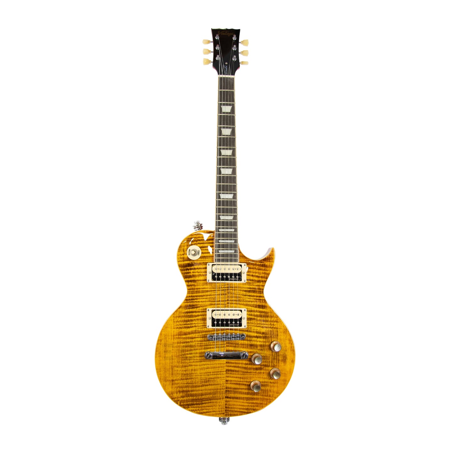 Guitarra Elétrica VINTAGE V100AFD PARADISE FLAMED MAPLE