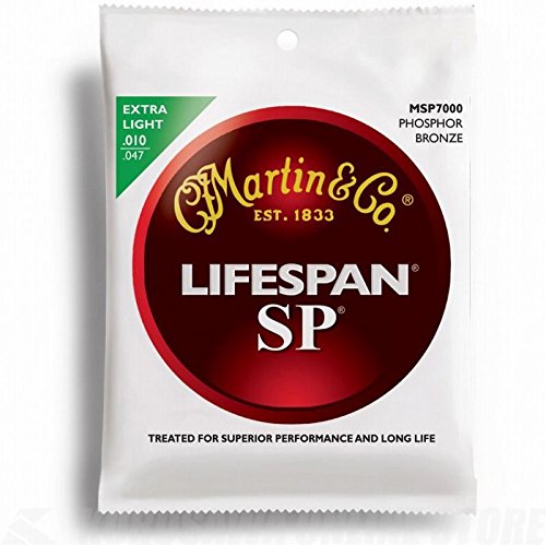 Cordas Phosphor Bronze MARTIN LIFESPAN MSP7000