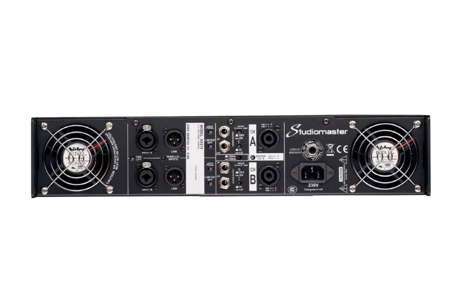 Amplificador STUDIOMASTER AX2