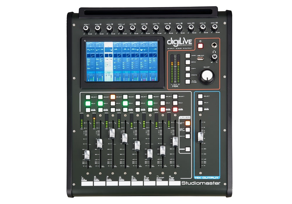 Mesa de Mistura Digital STUDIOMASTER DIGILIVE 16