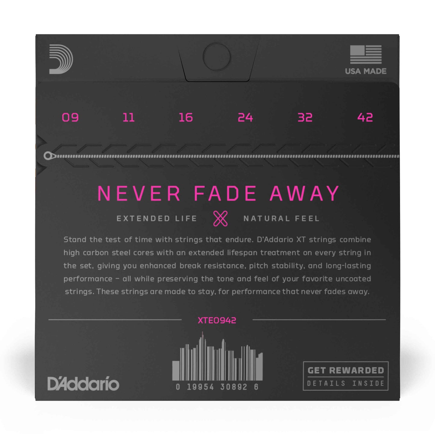 Cordas Nickel Plated Steel D'ADDARIO XTE0942 SUP LIGHT