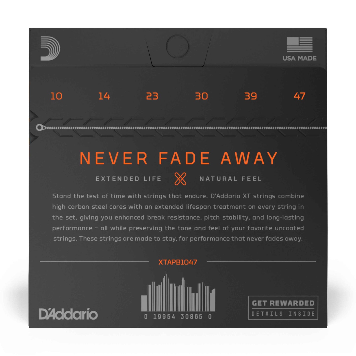 Cordas Phosphor Bronze D'ADDARIO XTAPB1047 PH BRZ X-LIGHT