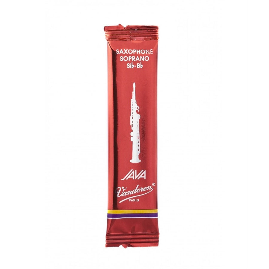 Palheta Saxofone Soprano VANDOREN JAVA FILED RED CUT