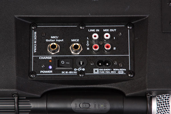 Coluna Ativa Portátil IBIZA PORT85UHF-BT