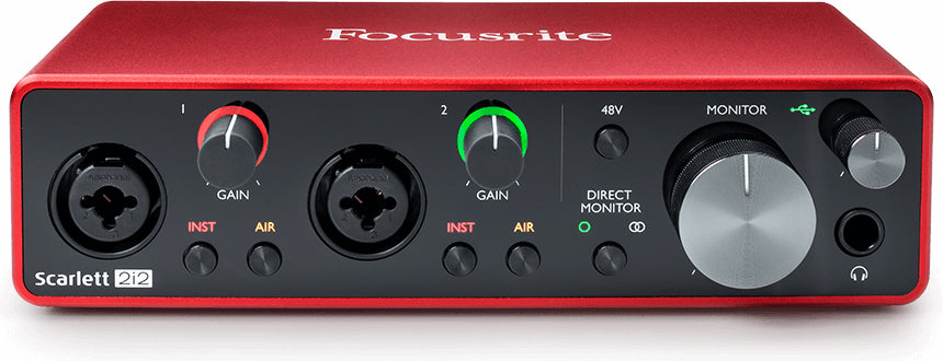 Interface FOCUSRITE SCARLETT 2i2 3RD GEN