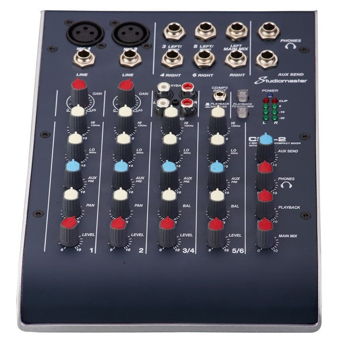 Mesa de Mistura Analógica STUDIOMASTER C2-2