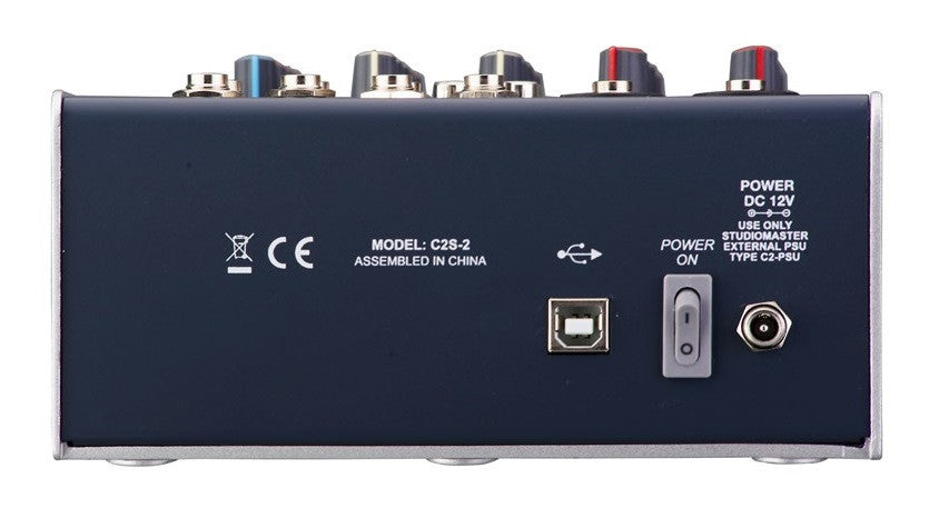 Mesa de Mistura Analógica STUDIOMASTER C2S-2
