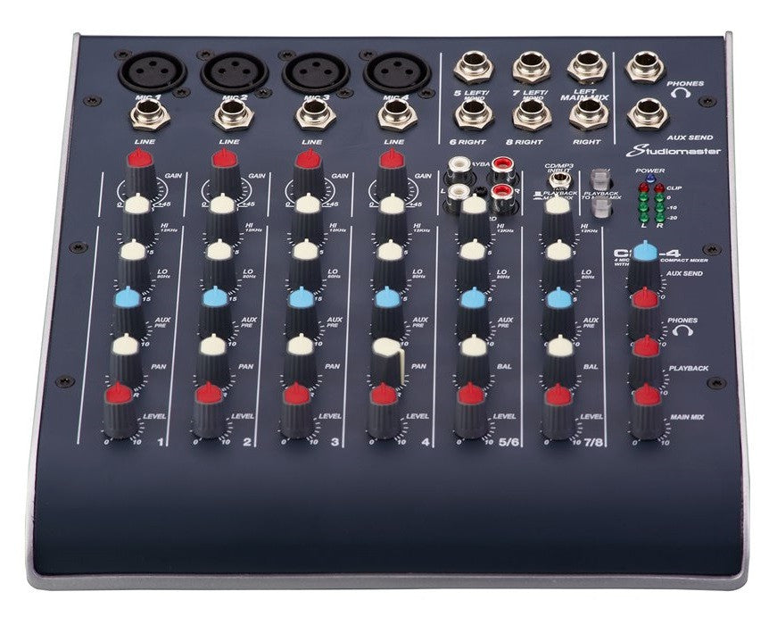 Mesa de Mistura Analógica STUDIOMASTER CS2-4
