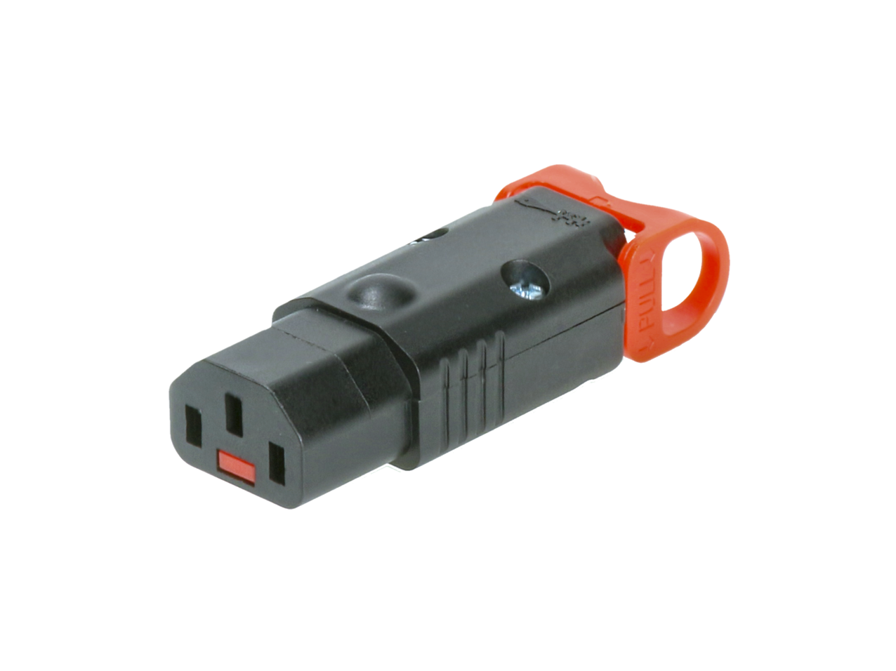 Ficha / Conector IEC C13 LOCK KLOTZ