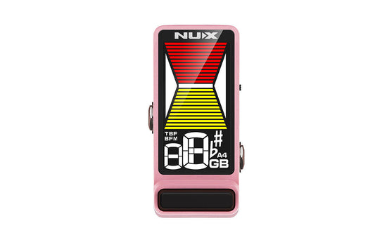 Mini Pedal Afinador NUX NTU-3 FLOW TUNE MKII ROSA