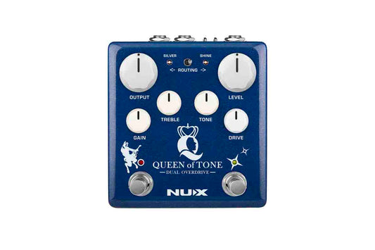 Pedal NUX NDO-6 QUEEN OF TONE DUAL OVERDRIVE