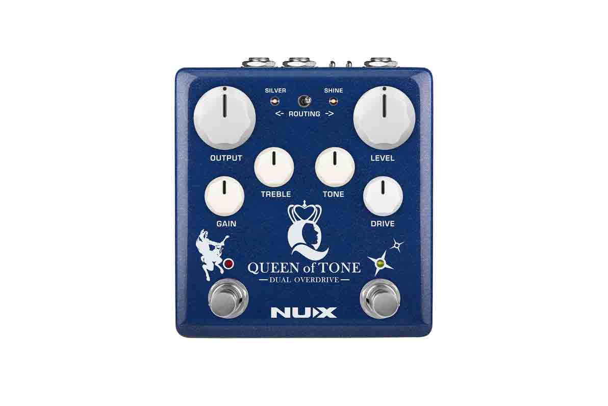 Pedal NUX NDO-6 QUEEN OF TONE DUAL OVERDRIVE