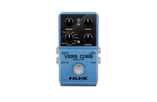 Pedal NUX VERB CORE DELUXE MKII MULTI REVERB