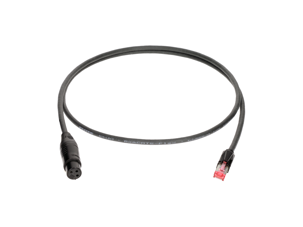 Cabo Adaptador DMX-CAT C/ XLR 3P F -RJ45 KLOTZ