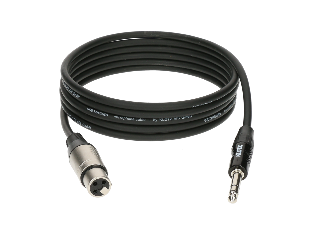 Cabo XLR F - JACK KLOTZ GREYHOUND