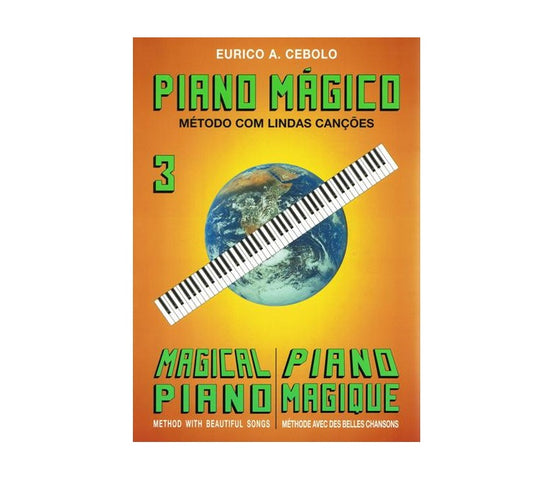Livro EURICO CEBOLO - PIANO MÁGICO Nº3