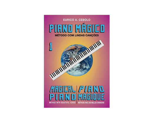 Livro EURICO CEBOLO - PIANO MÁGICO Nº1