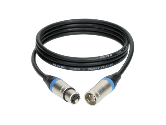 Cabo DMX C/ XLR 3P F/M OT2000 KLOTZ