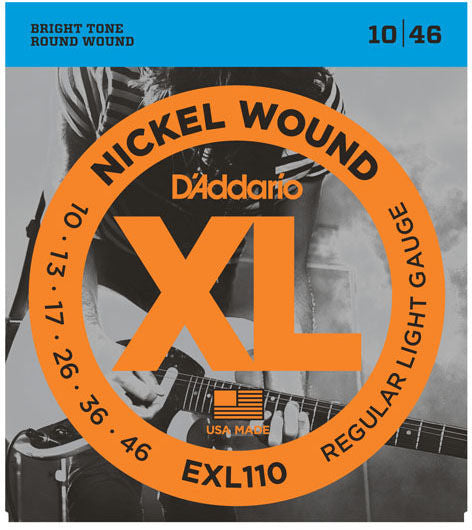 Cordas Nickel Wound D'ADDARIO EXL110