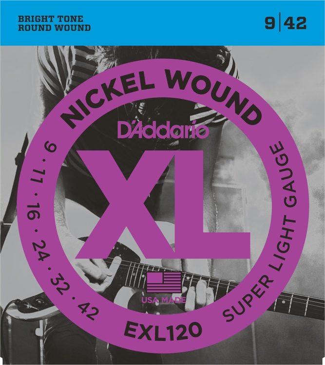 Cordas Nickel Wound D'ADDARIO EXL120