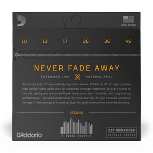 DAddario XTE1046 REG Light