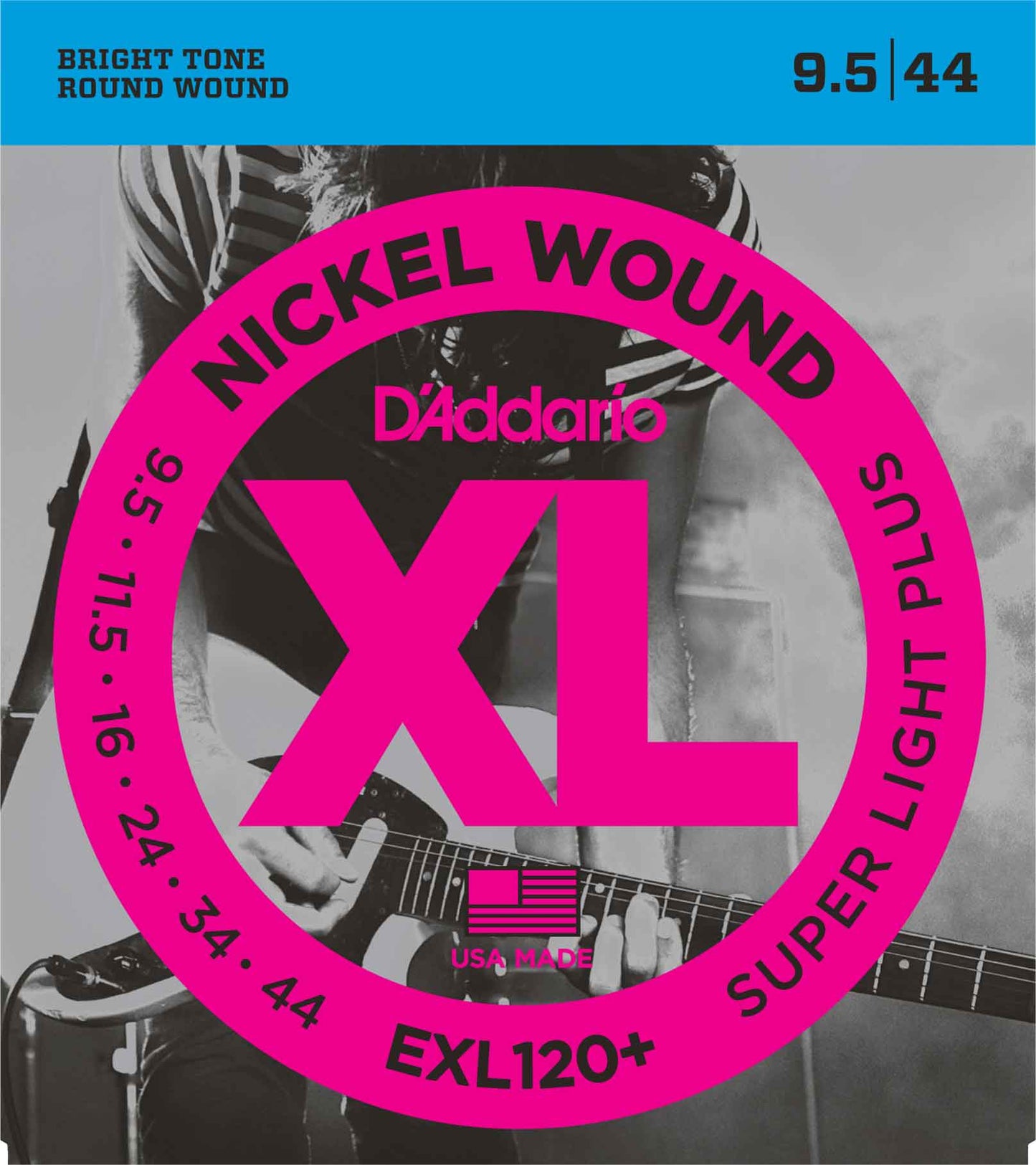 Cordas Nickel Wound D'ADDARIO EXL120+